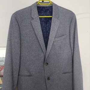 RW&Co Light Blue Blazer Sport Coat